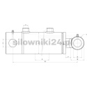 30/50/200 Siłownik dwustronnego działania z mocowaniem ST