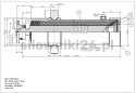 Siłownik przyczepy rolniczej 12ton 1600mm