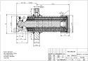 Siłownik wywrotu 5ton skok 800mm 4 sekcje