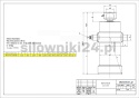 Siłownik wywrotu 20ton 2480mm 5sekcji