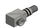 Złącze kątowe siłownika M18x1,5 - M22x1,5